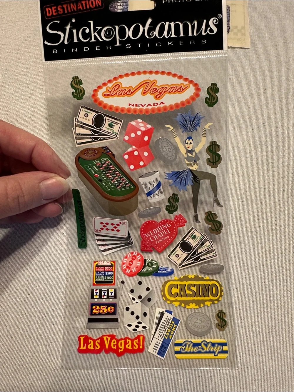 Las Vegas Sticker Pack - Mixed Brands